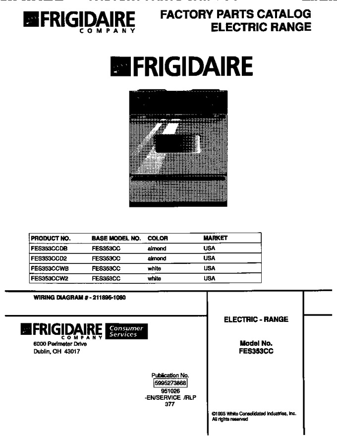 Diagram for FES353CCW2