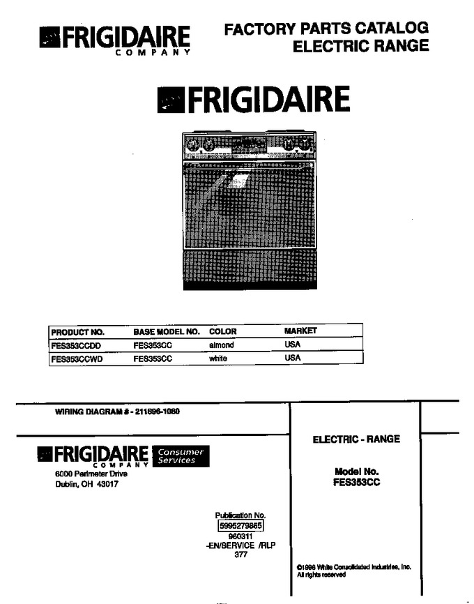 Diagram for FES353CCWD