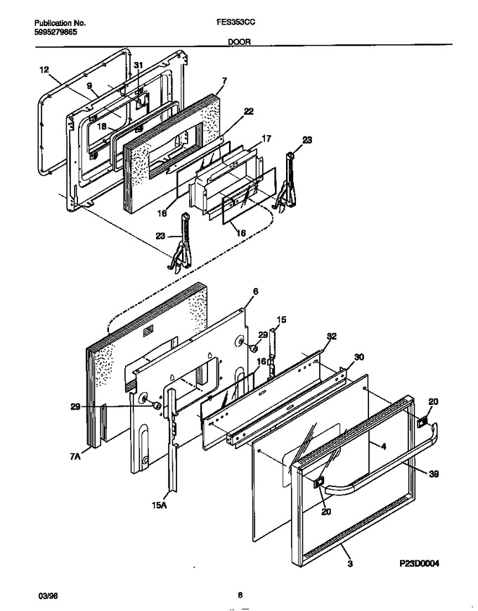 Diagram for FES353CCWD
