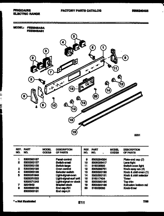 Diagram for FES354BABA