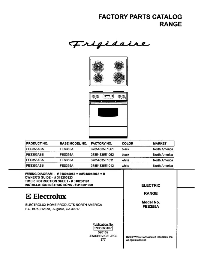 Diagram for FES355ASB