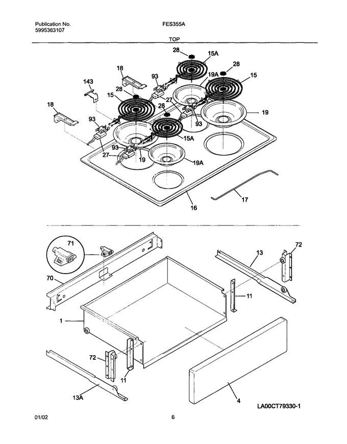 Diagram for FES355ASB