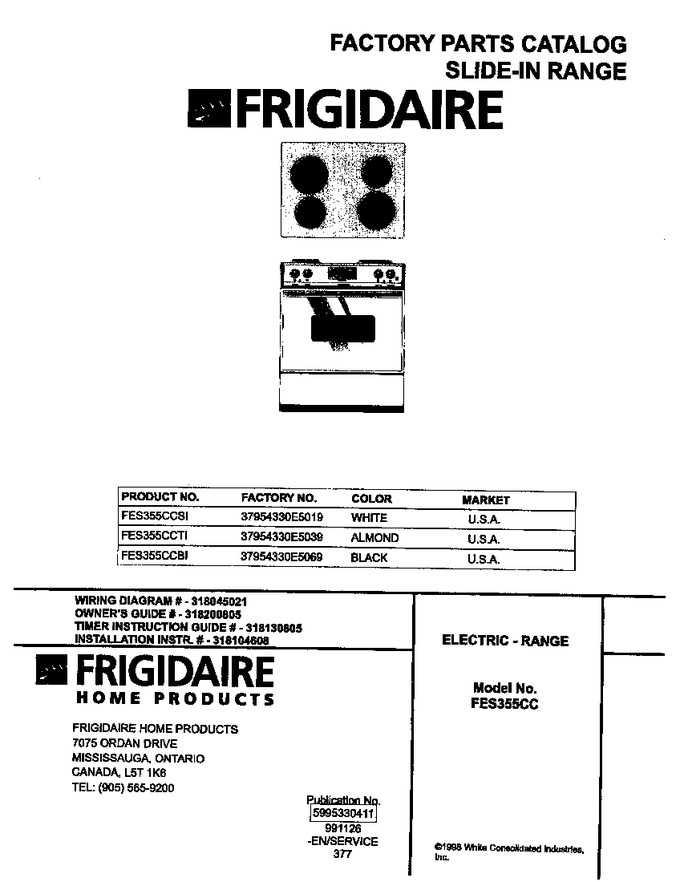 Diagram for FES355CCBI