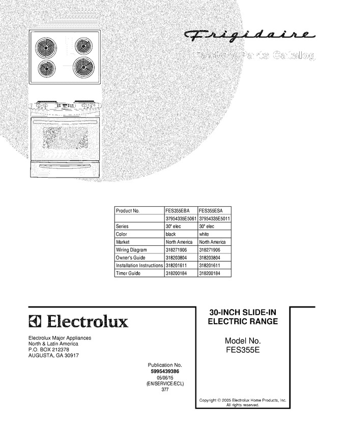 Diagram for FES355ESA