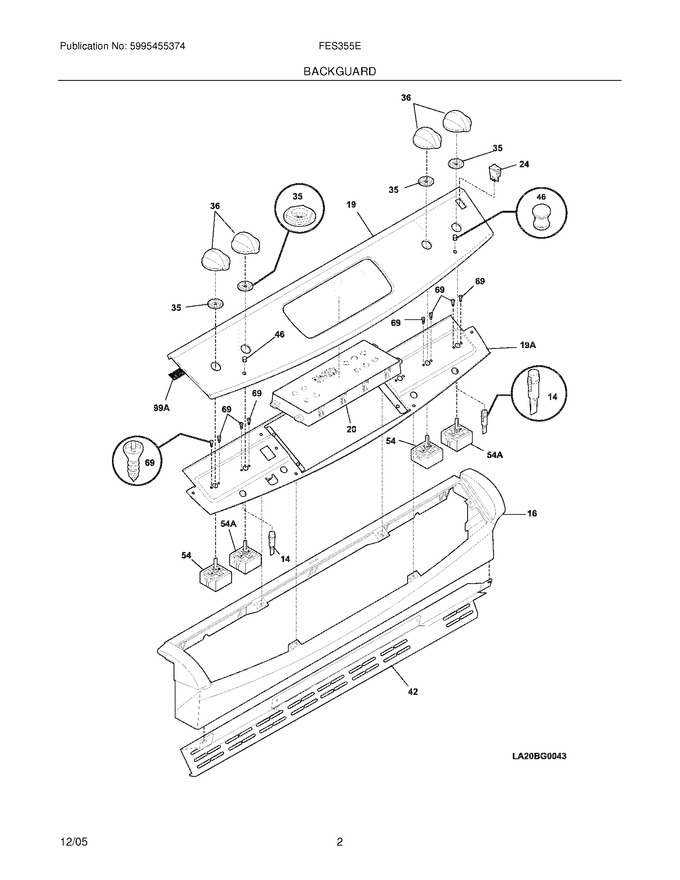 Diagram for FES355EBB