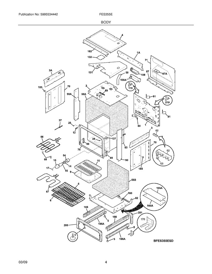 Diagram for FES355EBD
