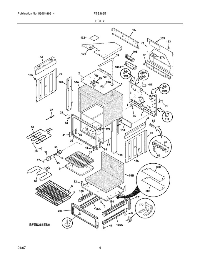 Diagram for FES365ESD