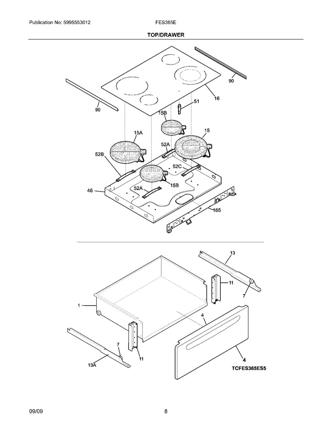 Diagram for FES365EBF