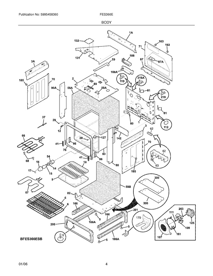 Diagram for FES366ESB