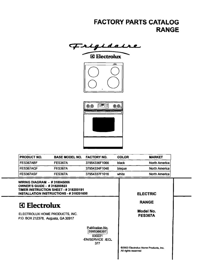 Diagram for FES367AQF