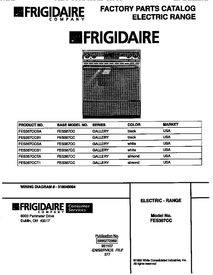 Diagram for FES367CCSA