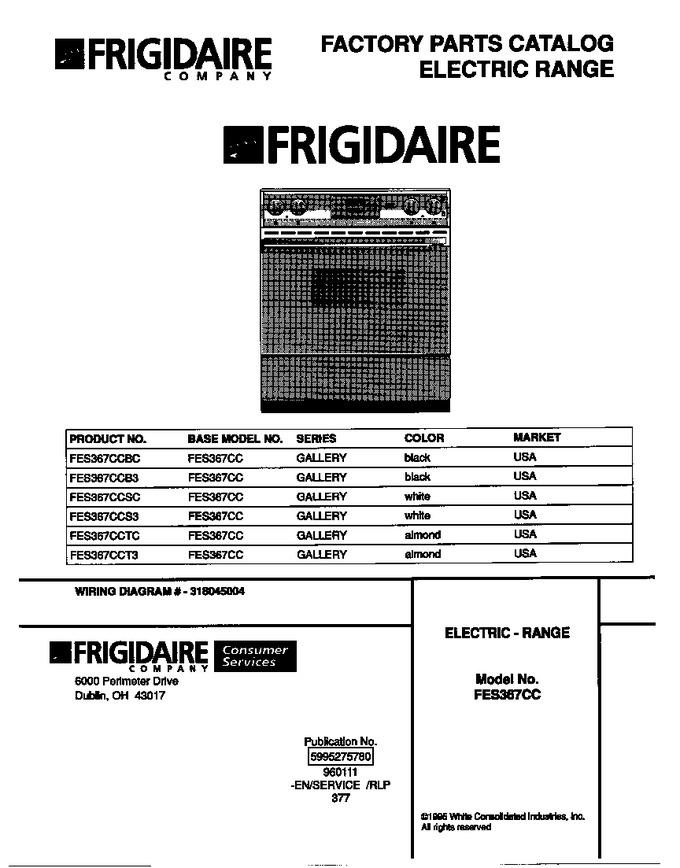 Diagram for FES367CCSC