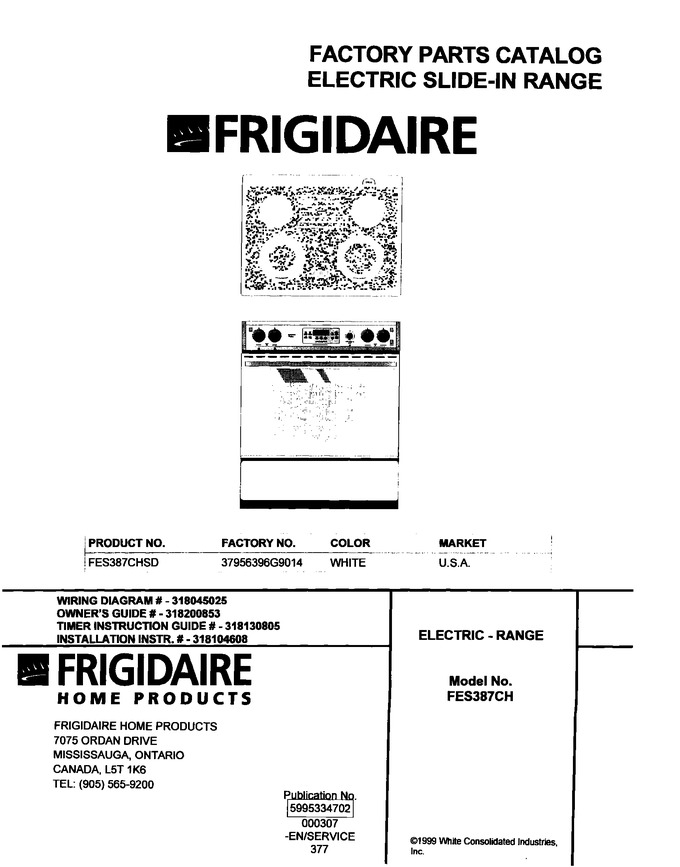 Diagram for FES387CHSB