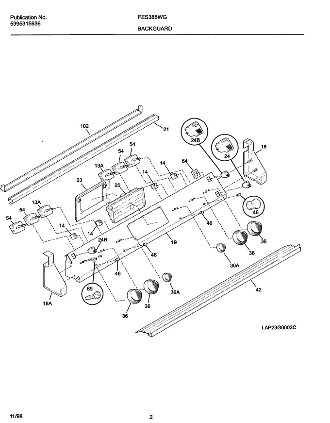 Diagram for FES388WGCA