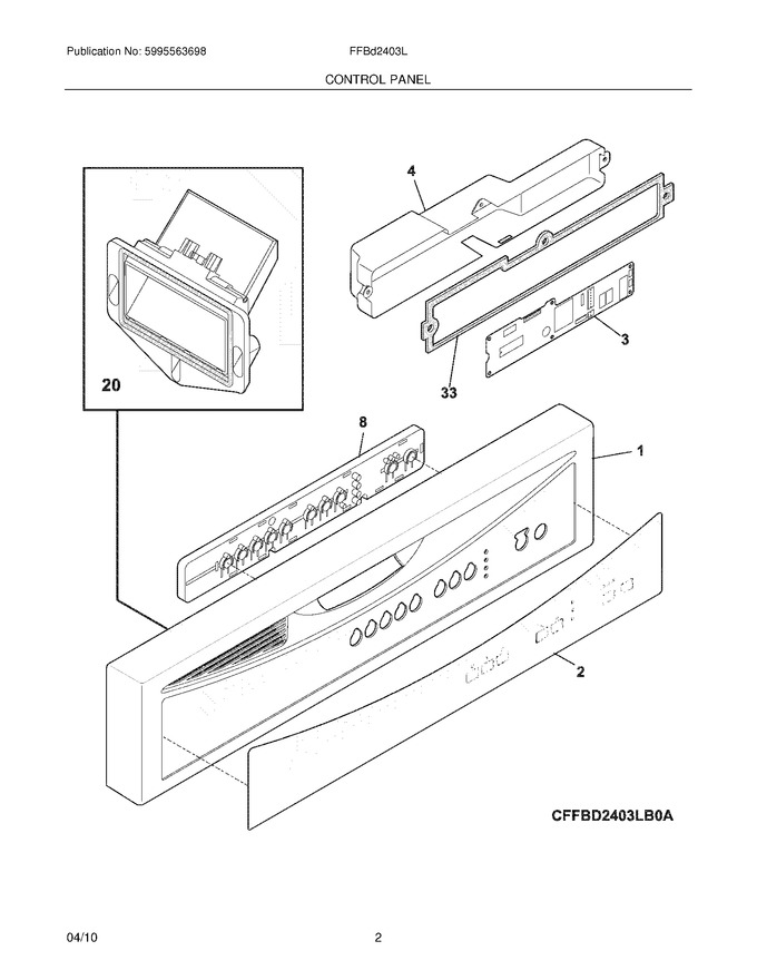 Diagram for FFBD2403LB0A