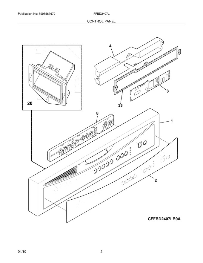 Diagram for FFBD2407LW0A