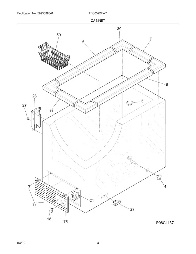 Diagram for FFC0522FW7