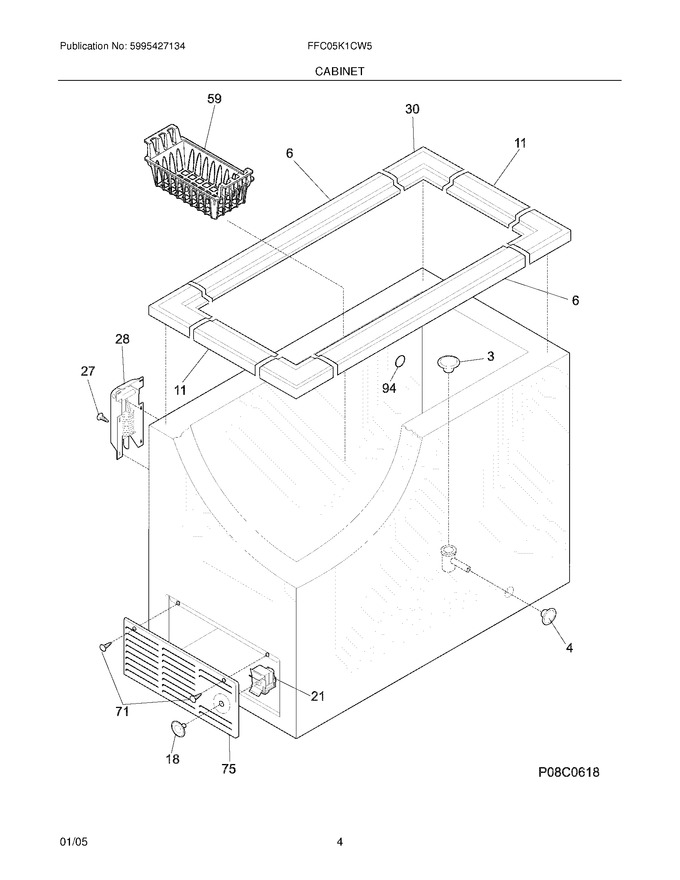 Diagram for FFC05K1CW5