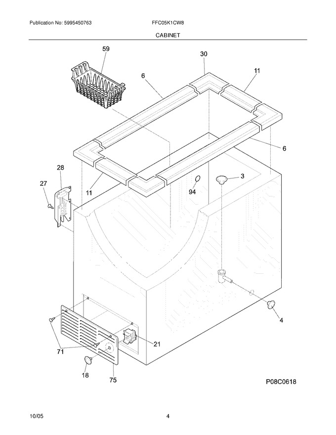 Diagram for FFC05K1CW8