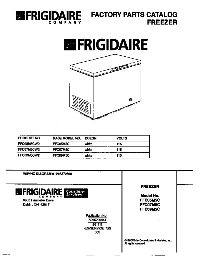 Diagram for FFC05M5CW2