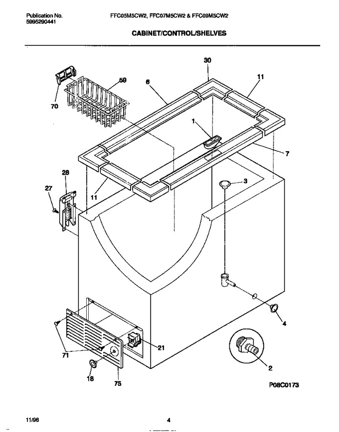 Diagram for FFC05M5CW2