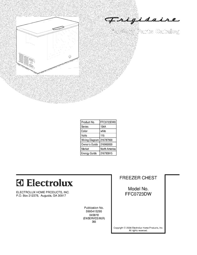 Diagram for FFC0723DW0