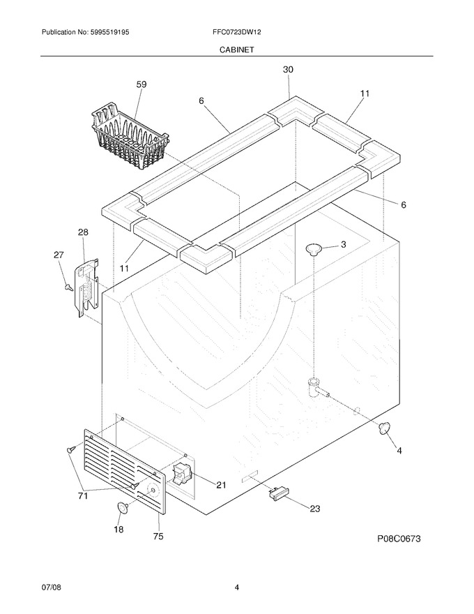 Diagram for FFC0723DW12