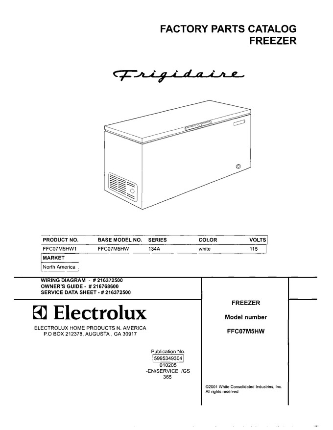 Diagram for FFC07M5HW1