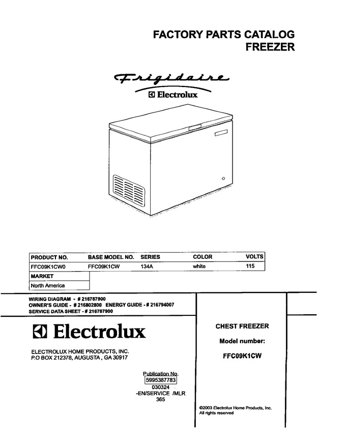 Diagram for FFC09K1CW0