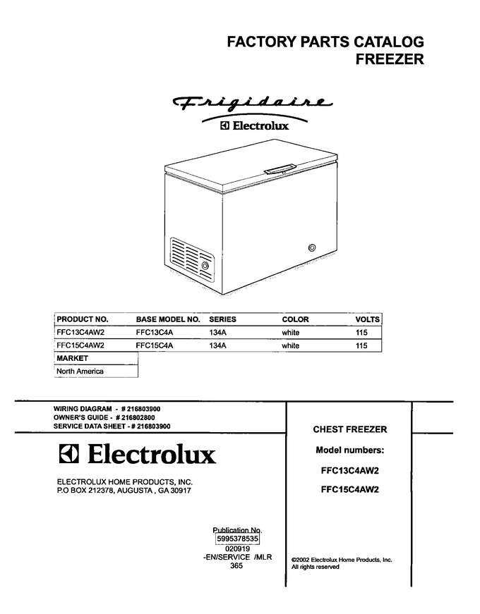 Diagram for FFC13C4AW2