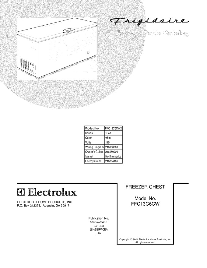 Diagram for FFC13C6CW2