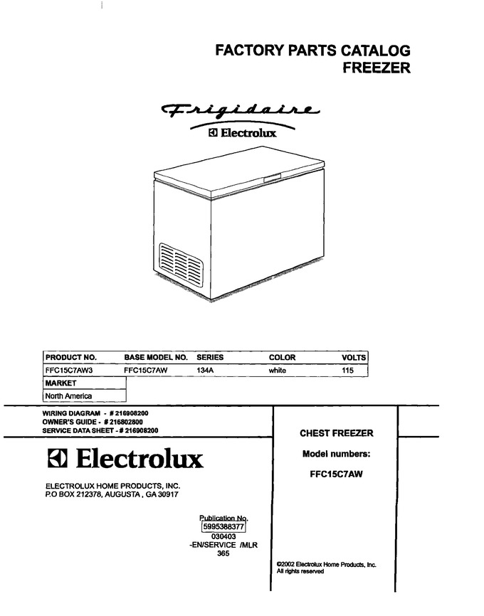 Diagram for FFC15C7AW3