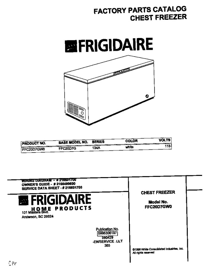 Diagram for FFC20D7GW0