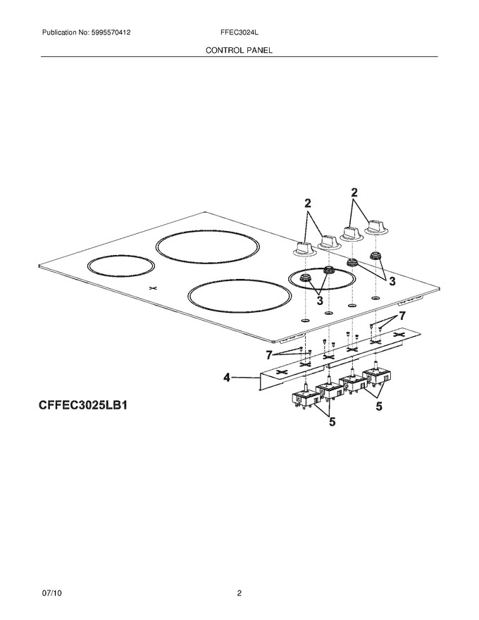 Diagram for FFEC3024LB1