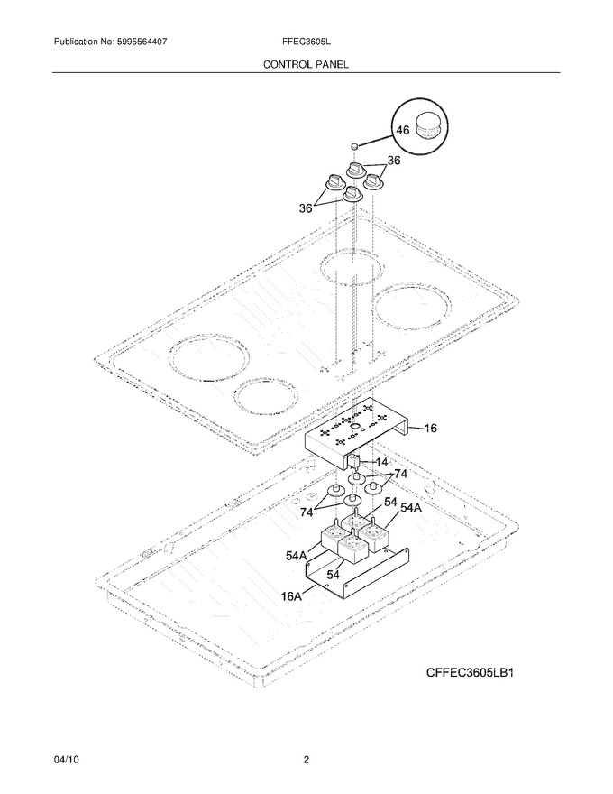 Diagram for FFEC3605LW1