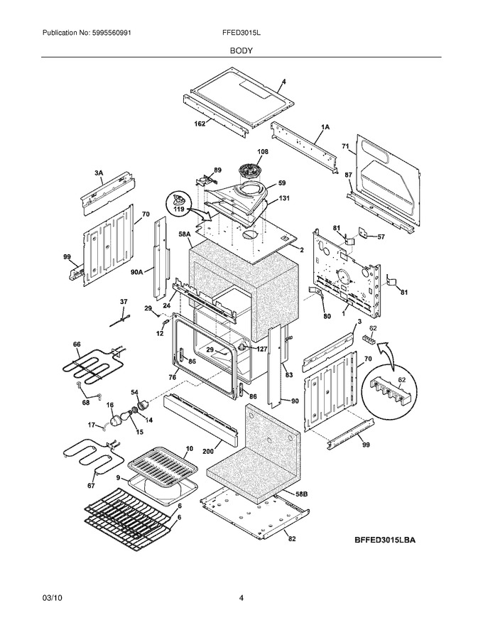 Diagram for FFED3015LBA