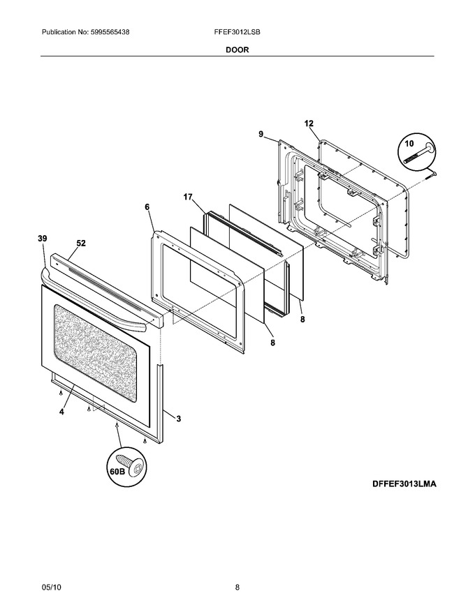 Diagram for FFEF3012LSB
