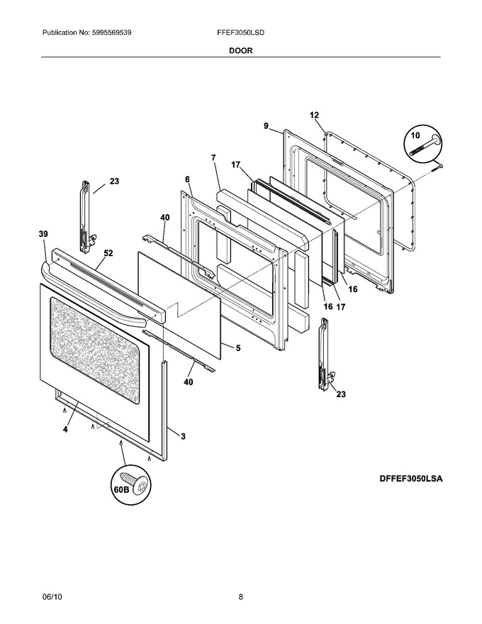 Diagram for FFEF3050LSD