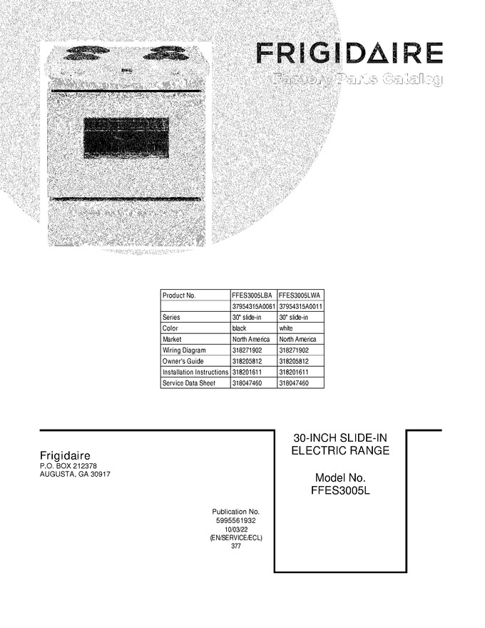 Diagram for FFES3005LWA