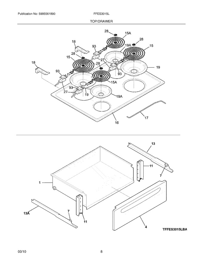Diagram for FFES3015LWA