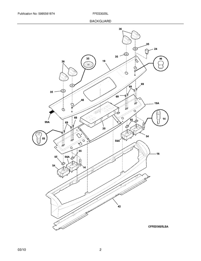 Diagram for FFES3025LBA