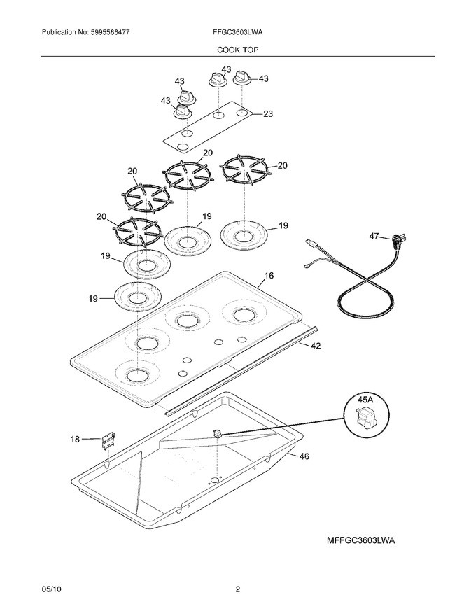 Diagram for FFGC3603LWA