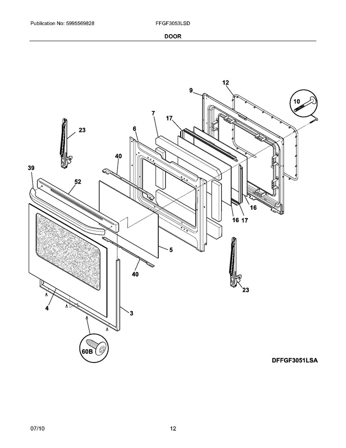 Diagram for FFGF3053LSD