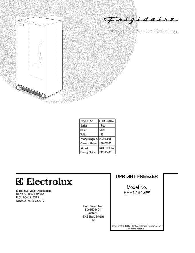 Diagram for FFH1767GWZ