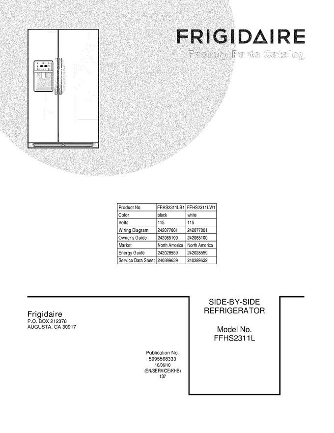 Diagram for FFHS2311LB1