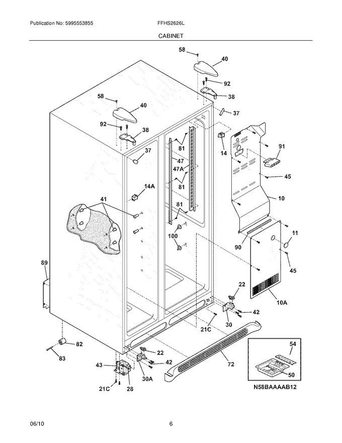 Diagram for FFHS2626LE0
