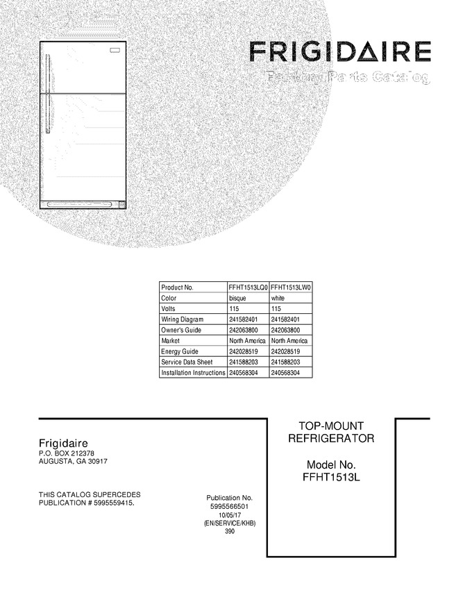 Diagram for FFHT1513LQ0