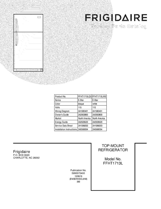 Diagram for FFHT1713LQ3