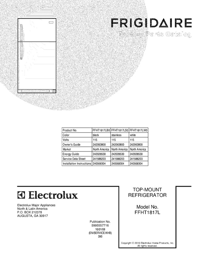 Diagram for FFHT1817LW0