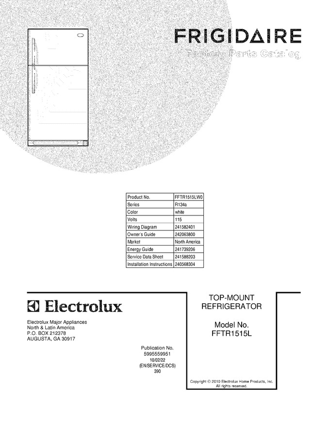 Diagram for FFTR1515LW0